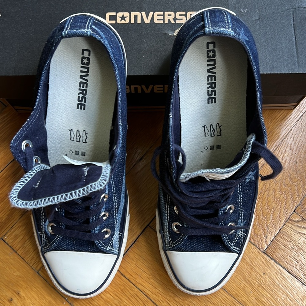 Converse Navy Blue Sneakers - Picture 4 of 8